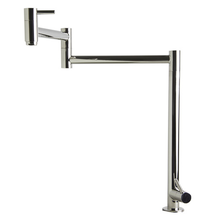 Alfi Brand Polished SS Retractable Pot Filler Faucet AB5018-PSS